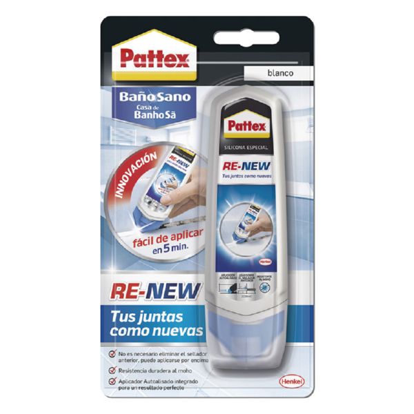 PATTEX  RE-NEW SILICONA ESPECIAL...